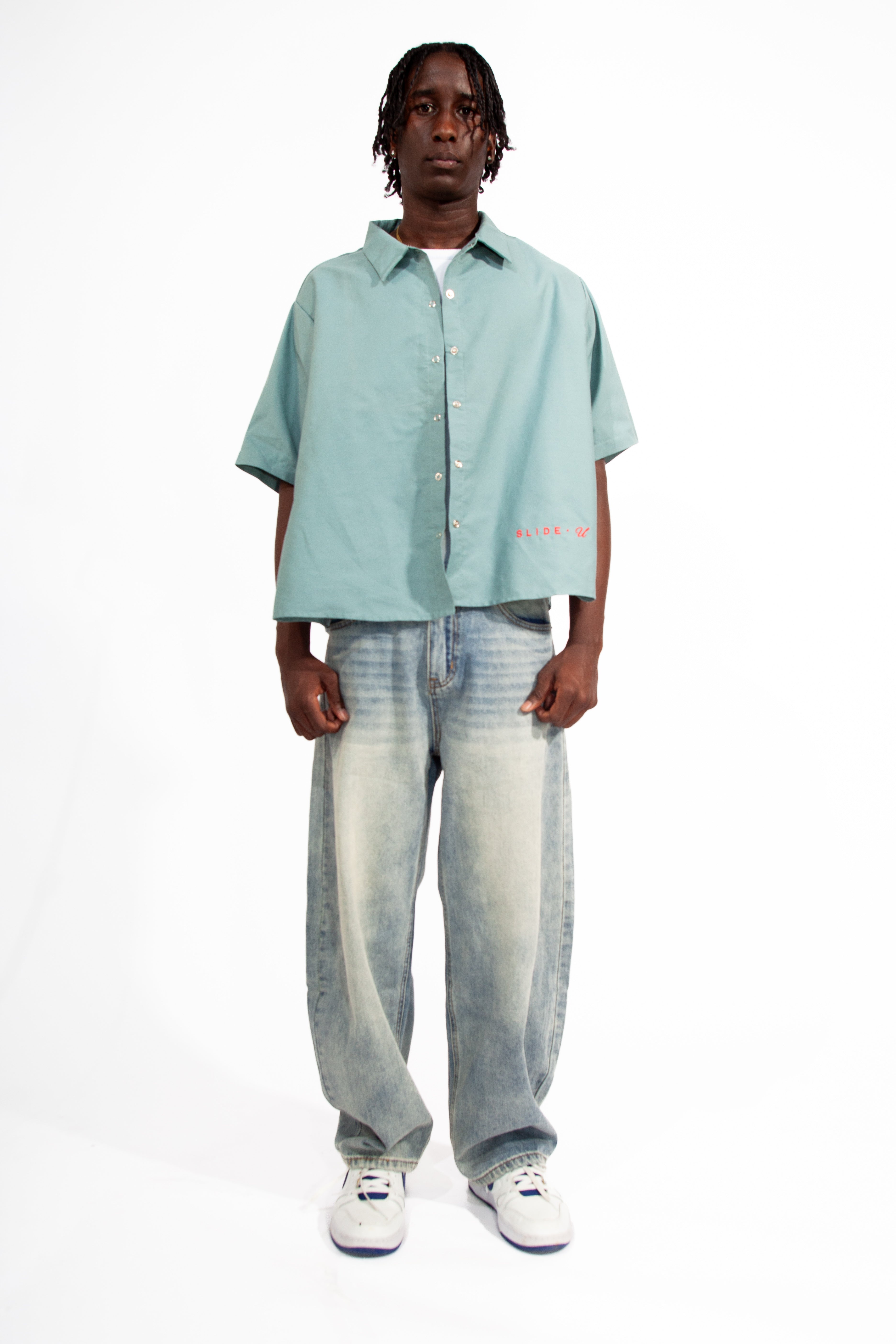 utility button-up (short-sleeve)