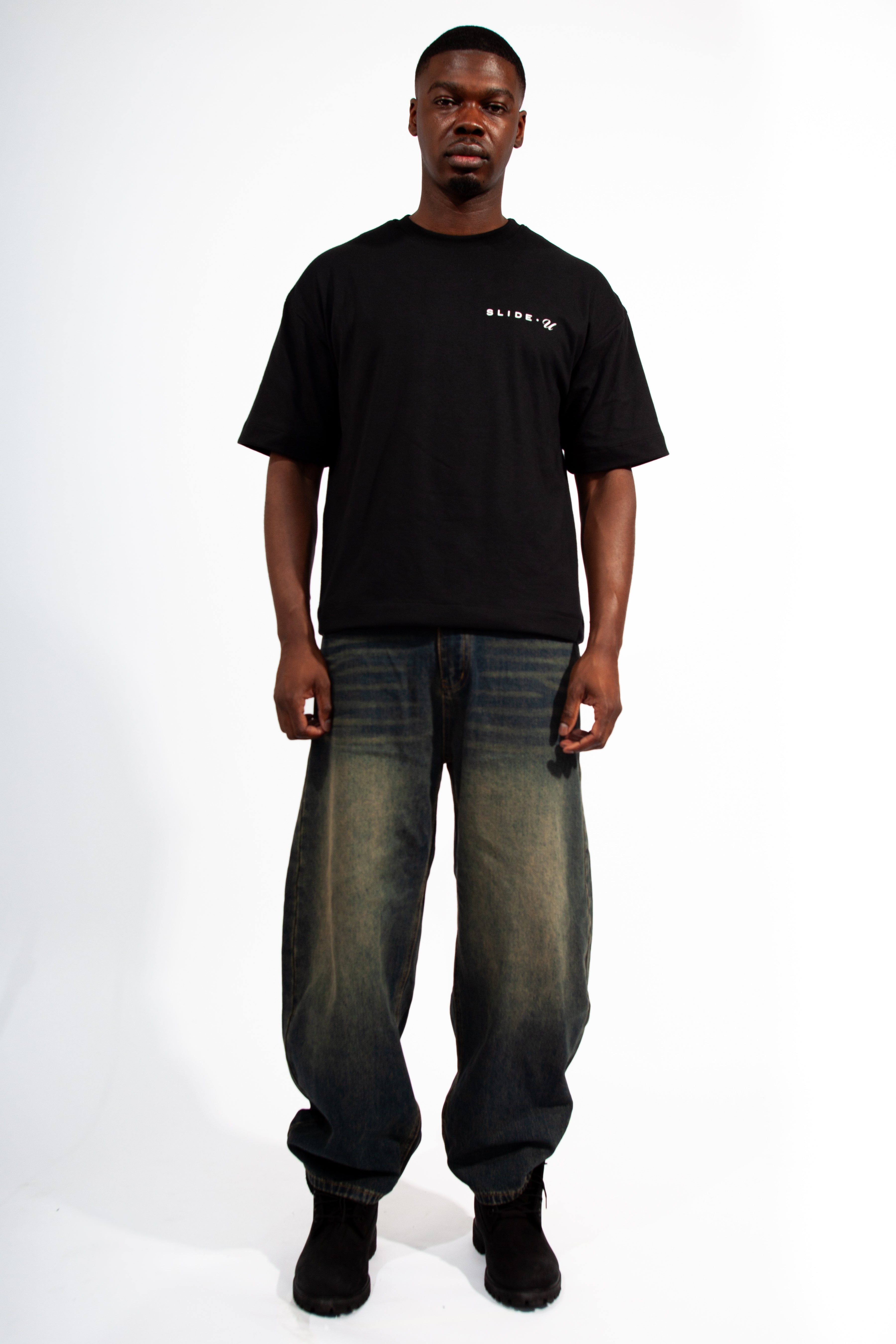 double stitched basic tee