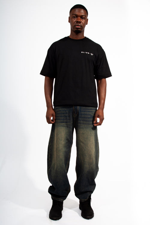 double stitched basic tee