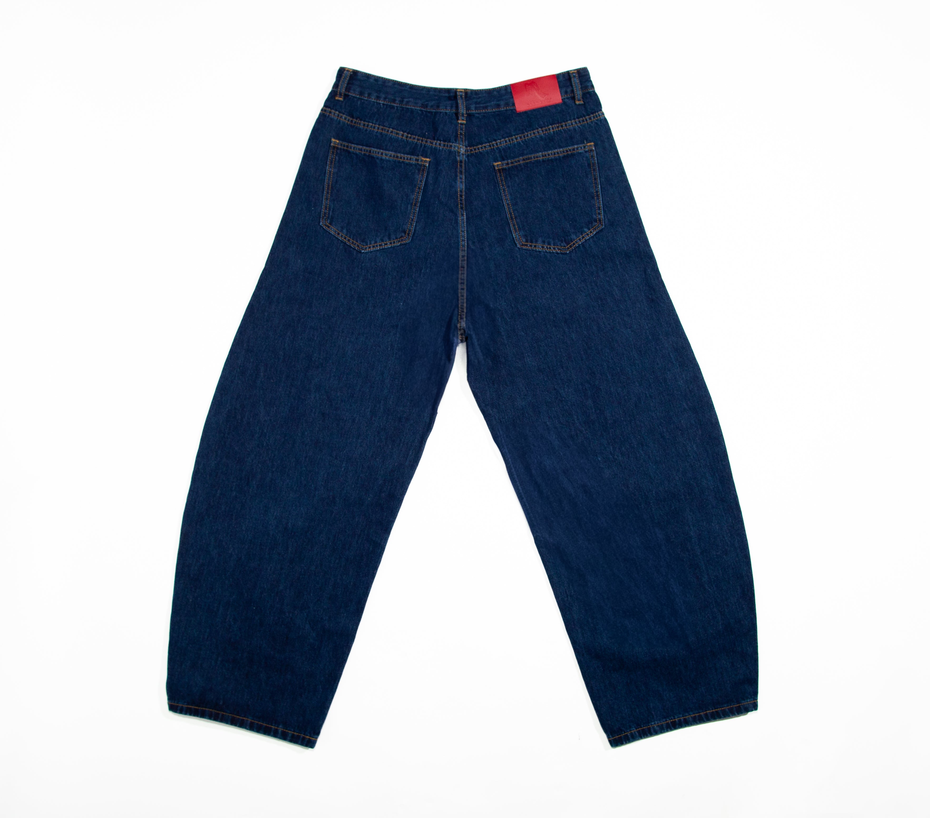 relaxed bootcut denim
