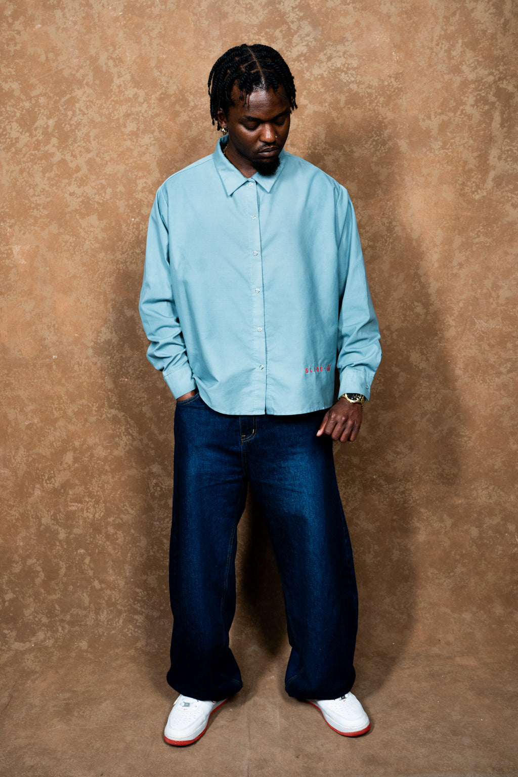utility button-up