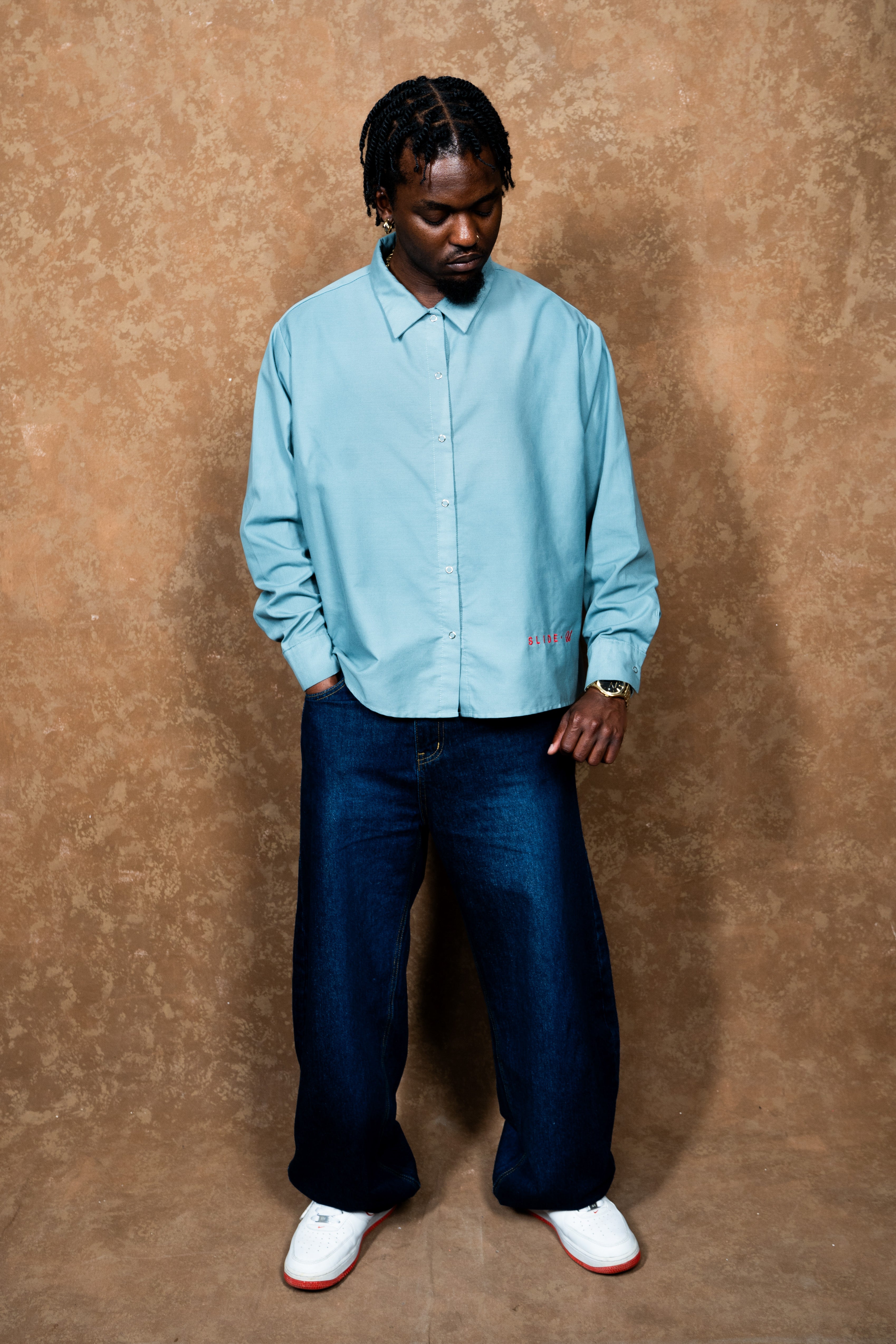 utility button-up