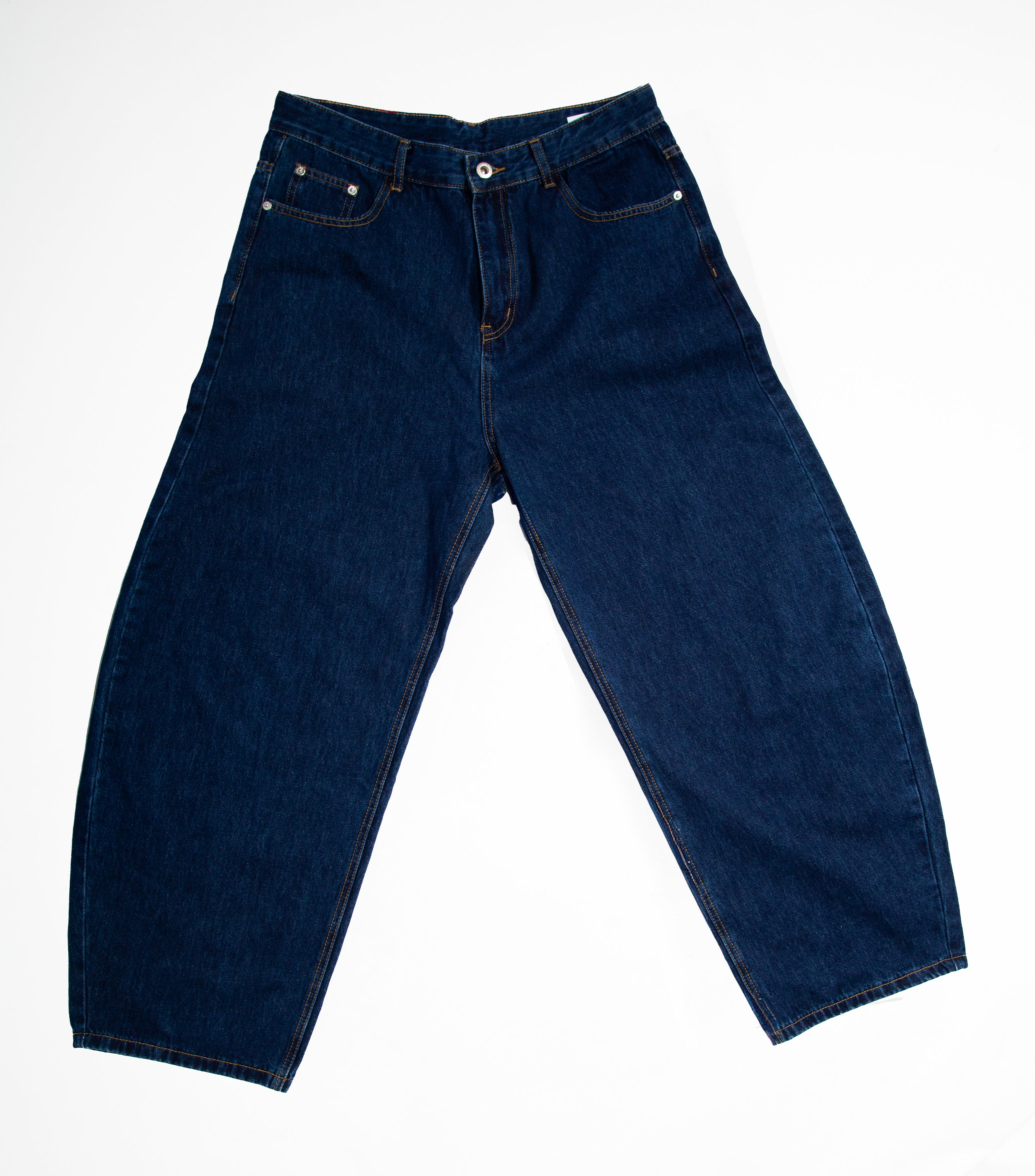 relaxed bootcut denim